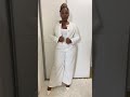 #grwm for Work : All white Edition 🤍