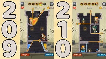 How to Loot - Pin Pull & Hero Rescue Level 209 & 210