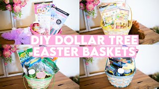 DIY DOLLAR TREE EASTER BASKETS | EASTER BASKETS UNDER $10 | EASTER BASKET GIFT IDEAS 2020