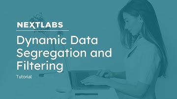 Dynamic Data Segregation and Filtering Tutorial