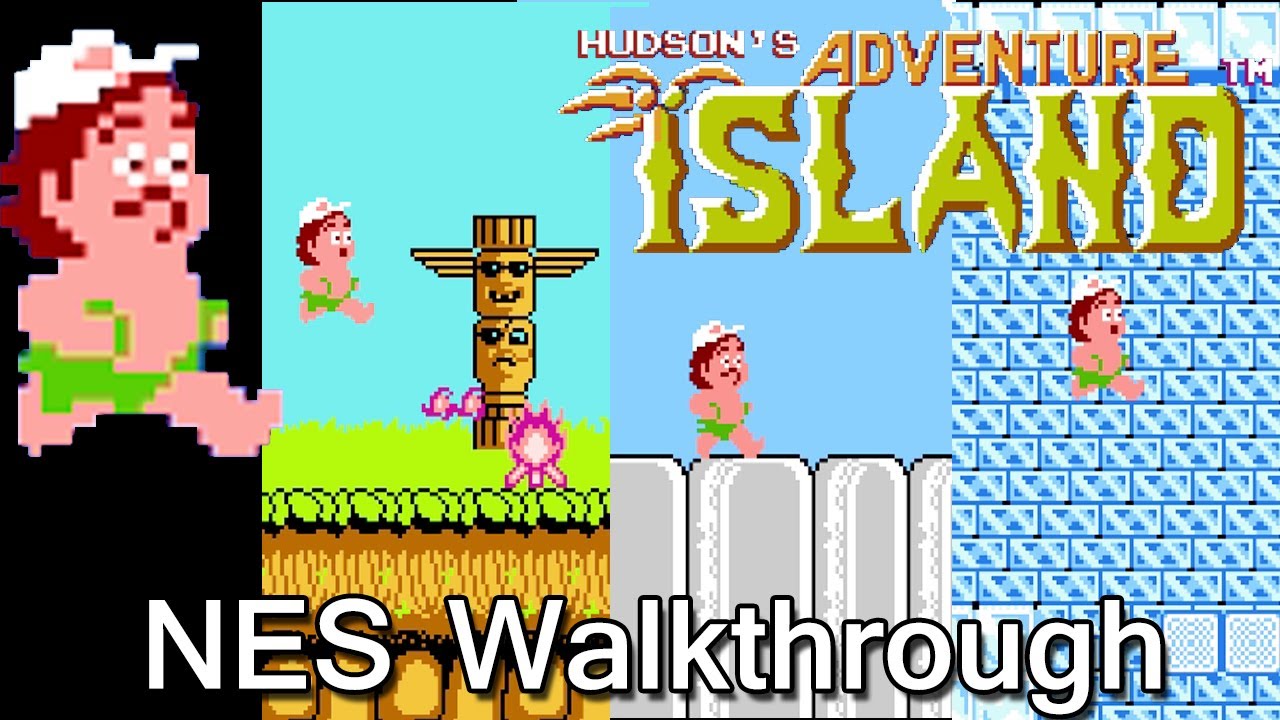 Adventure Island NES Gameplay Area 4 Dendy YouTube