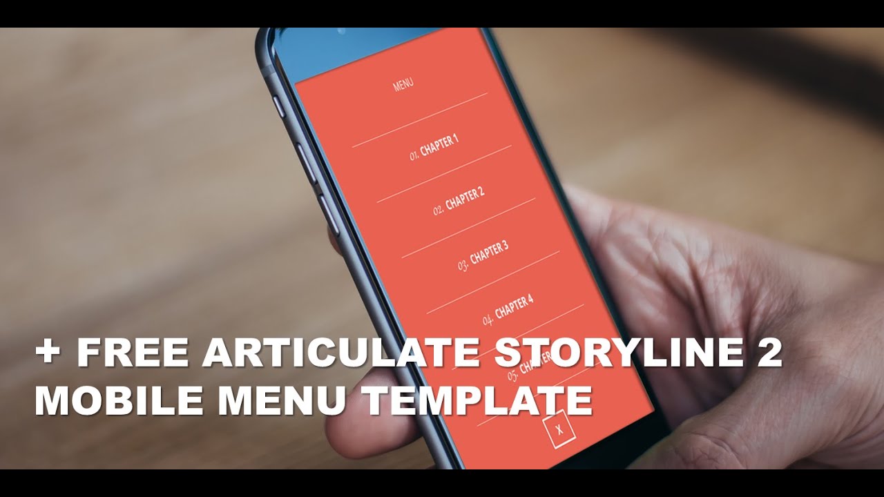 Setup your master slides with a custom Articulate Storyline 2 menu ...