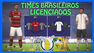 FIFA 18 - TIMES BRASILEIROS CONFIRMADOS !!! 