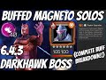 Magneto SLAYS 6.4 Darkhawk in ONE Special - (PLUS, COMPLETE BUFF BREAKDOWN)