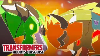 Face off! | Robots in Disguise | Compilation | Animation | Transformers Official