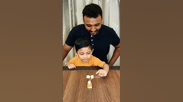 Balancing experiment with potato #science #experiment #shorts @rajatvm