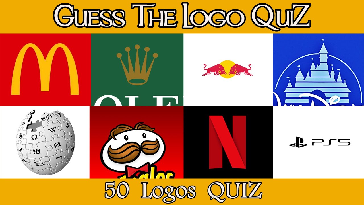 Guess The Logo Quiz | LOGO QUIZ | 50 logos - YouTube