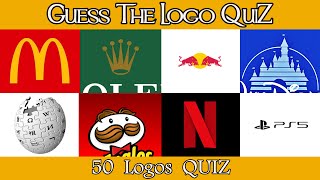 Guess The Logo Quiz | LOGO QUIZ | 50 logos
