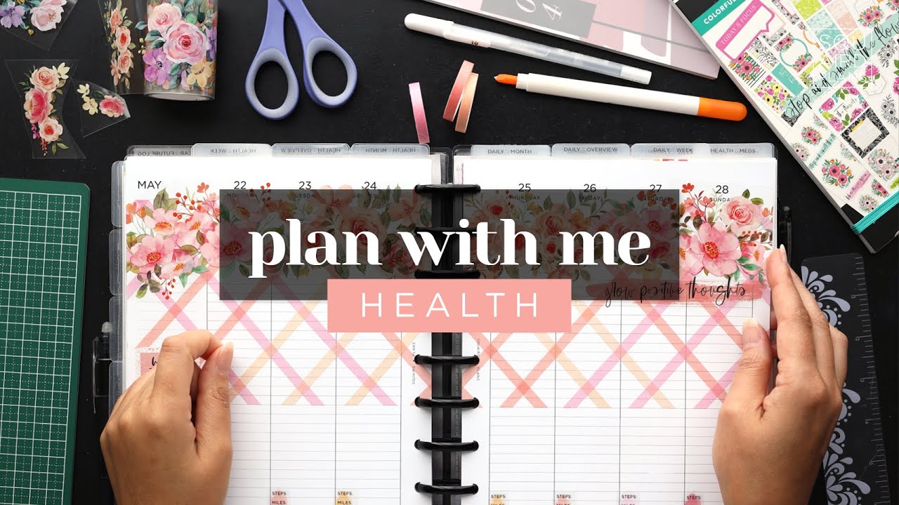 PLAN WITH ME DECORATING A LINED VERTICAL LAYOUT IN A CLASSIC HAPPY