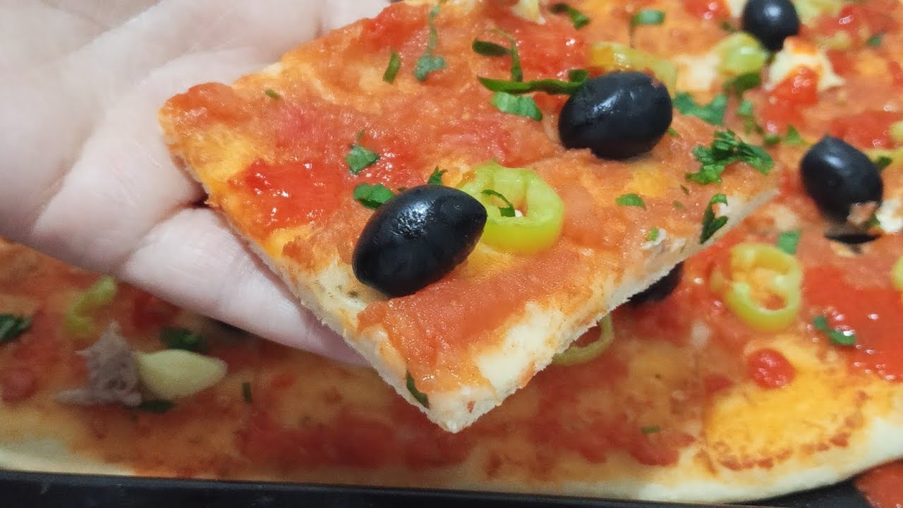 بيتزا كاري 🇩🇿 مع كل اسرار نجاحها 😋 احسن من تع المحلات 