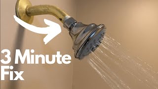 How to fix water leaking behind the shower head. Leaking where shower head connects.