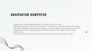 Arsitektur dan Organisasi Komputer - Rafi Athallah Nabil