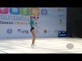 KUDYMOVA Evgeniia (RUS) -- 2014 Aerobic Worlds, Cancun (MEX), Qualifications -- We are Gymnastics !