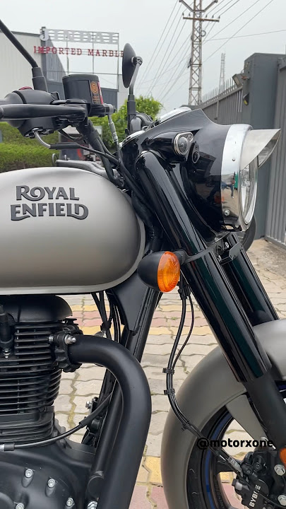 The Beast - RE Classic 350 Dark Gunmetal Grey🔥 #royalenfieldclassic350 #classic350 #motorxone