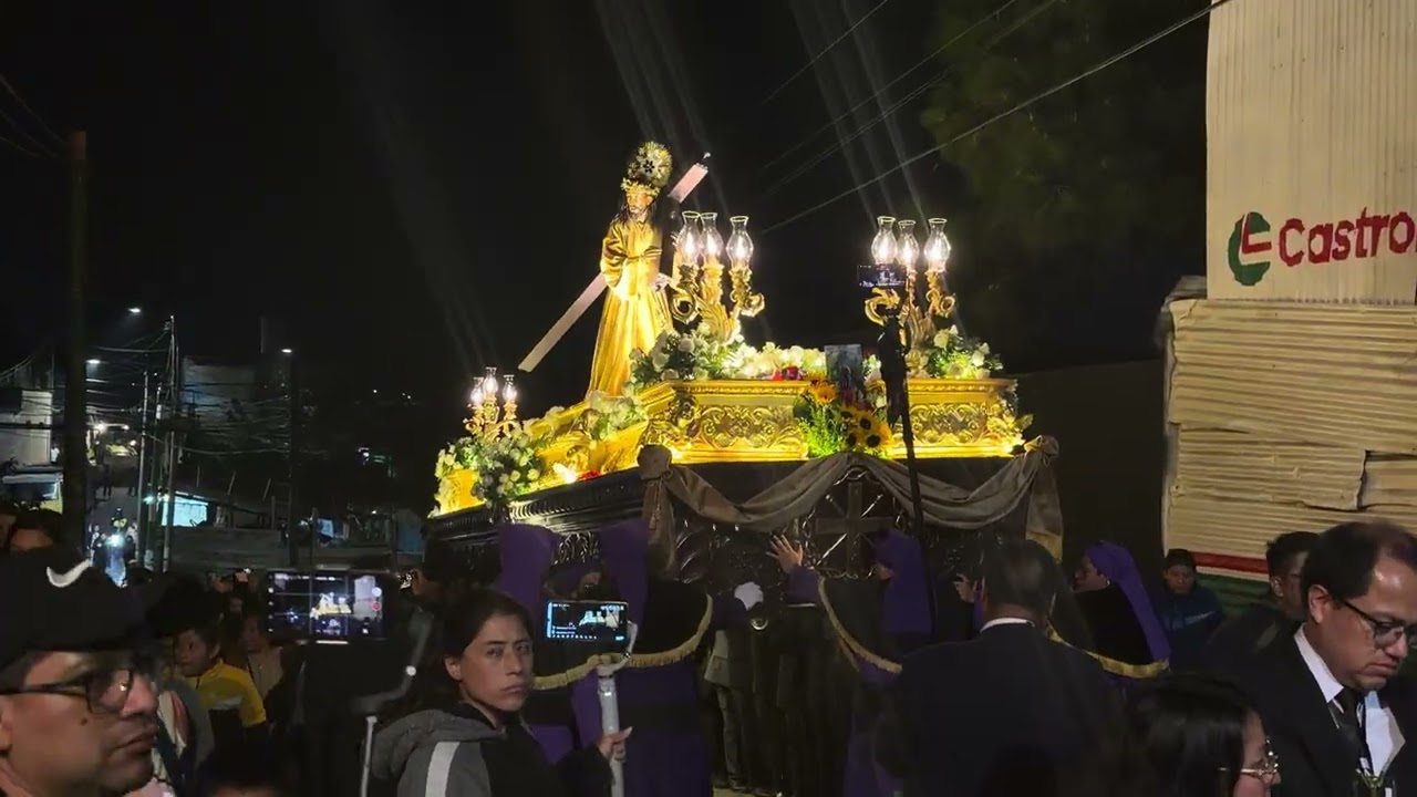 Jesús Nazareno Protector de Mixco Sábado del Silencio2026 Marcha Fúnebre “La Sollevazione di Cristo”