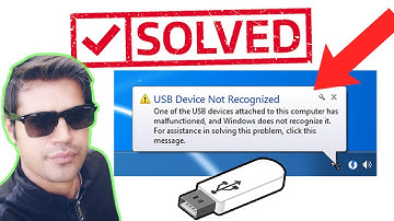 USB Device Not Recognized Windows 10/8/7  FIXED!