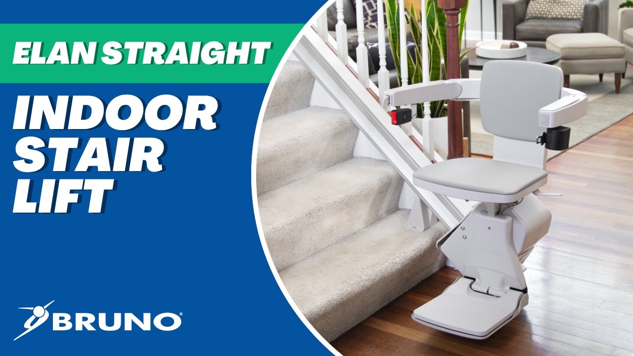Elan Straight Indoor Stair Lift | Bruno® - Made in USA  display picture 1