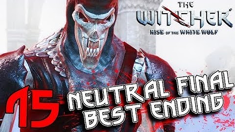THE WITCHER. Part 15 ENDING: The Ashes of Vizima, Frozen Reflections, Final Battle (neutral ending)