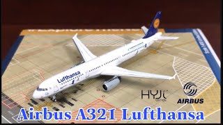 #32: HYJLwings 1/400 Airbus A321-131 Lufthansa “Crane Protection Germany livery” reg. D-AIRR
