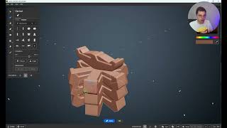 Full Day 06 a - Symmetry & Repetition - Layer - 3D Model 30-Day Challenge Update