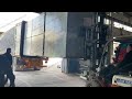 Shipping site of continuous mesh belt dryer