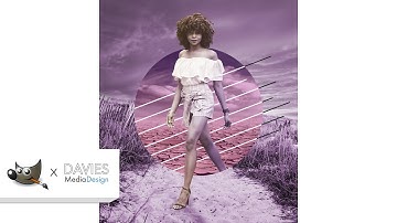 Design a Monochrome Collage that POPS in GIMP