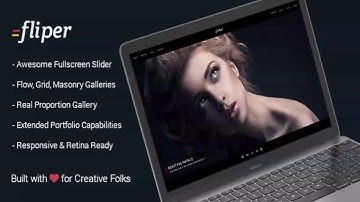 Photo Fullscreen WordPress Theme - Fliper | Themeforest Website Templates and Themes