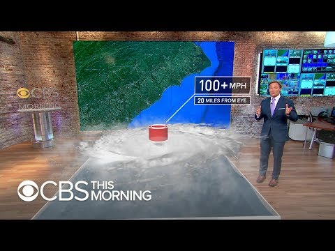 Inside Hurricane Florence: Winds and storm surge, explained