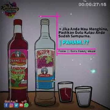 Story whatsapp buat cowok yang suka minum minuman