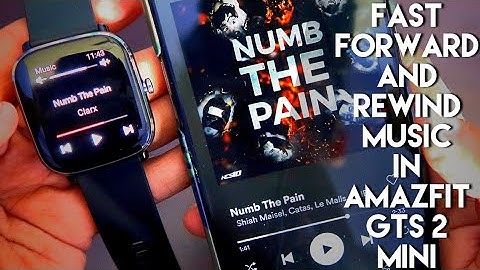 Activate Missing Seek Forward and Rewind Music Feature in Amazfit Gts 2 Mini