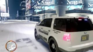 (GTAIV) Alaska State Trooper Ford Expedition Responding
