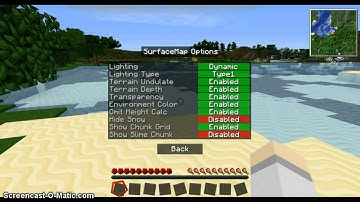 Minecraft mod showcase REIS MINI MAP