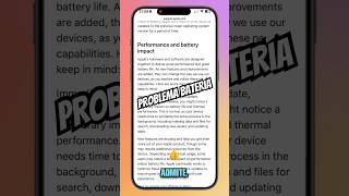 Apple lo confirma: iOS 26 agota tu batería screenshot 1