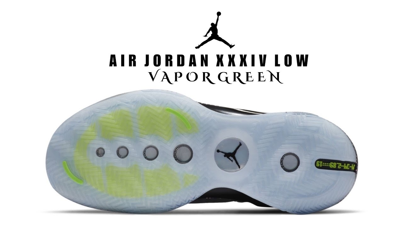 air jordan 34 vapor green