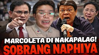 nakakagulat Inc Senador Marcoleta Hindi Nakapalag Sa Debate Napahiya Sa Publiko