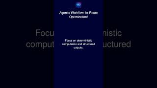 Agentic Workflow for Route Optimization!