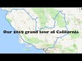 Our California road trip 2019.