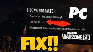 How To Fix Warzone 2 Hillcat Error on PC | Modern Warfare 2 Hillcat Error PC Fix