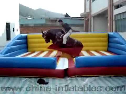 inflatable คือ China inflatable bull riding machine chongqi inflatables