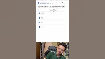 Kinematics - 27 | 1 MINUTE 1 QUESTION | JEE MAIN | IITian Nakul Saxena | #shorts