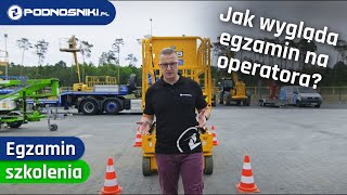 Jak wygląda egzamin UDT na operatora podestów ruchomych (zwyżka, podnośnik) ? | #wyższypozion