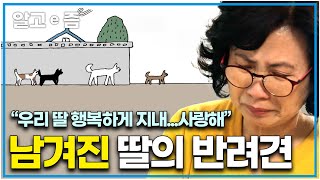 "세나개 역.사.상 가장 슬픈 이야기" 딸이 떠나고 딸의 반려견을 키우는 엄마의 눈물 없이 볼 수 없는 사연│세상에 나쁜 개는 없다│알고e즘