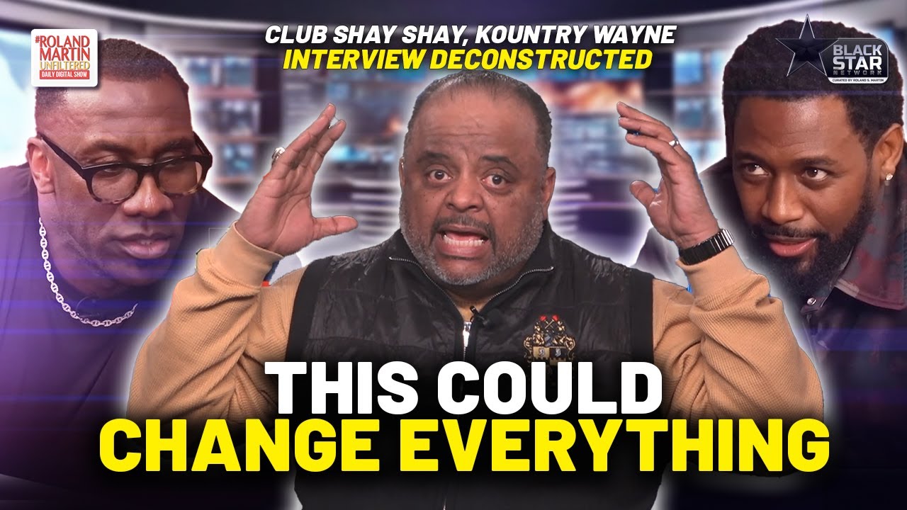Roland DISSECTS Club Shay Shay, Kountry Wayne Interview & The Comedian's BLUEPRINT FOR SUCCESS