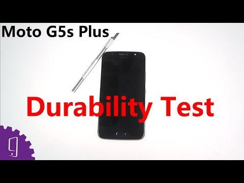 Moto G5s Plus Durability Test | Screen Scratch Test | Camera Lens Scratch