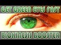 BIOKINESIS EYES COLOR GET GREEN EYES FAST SUBLIMINAL INSTANT RESULT BIOKINESIS BOOSTER