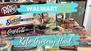LAZY KETO GROCERY HAUL | WALMART Keto Finds 2021 | Meal Plan With Me