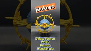 3 Minute Reviews #transformers #blokees #galaxyversion #vol9 #unicron #planetmode #modelkits