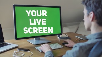 Designer Computer Mock Up Green Screen | Graphics & Animation