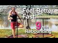 Day 2: Fast‑Paced Beginner Rebounding Workout for Positive Physical &amp; Mental Health (9½ Minutes)