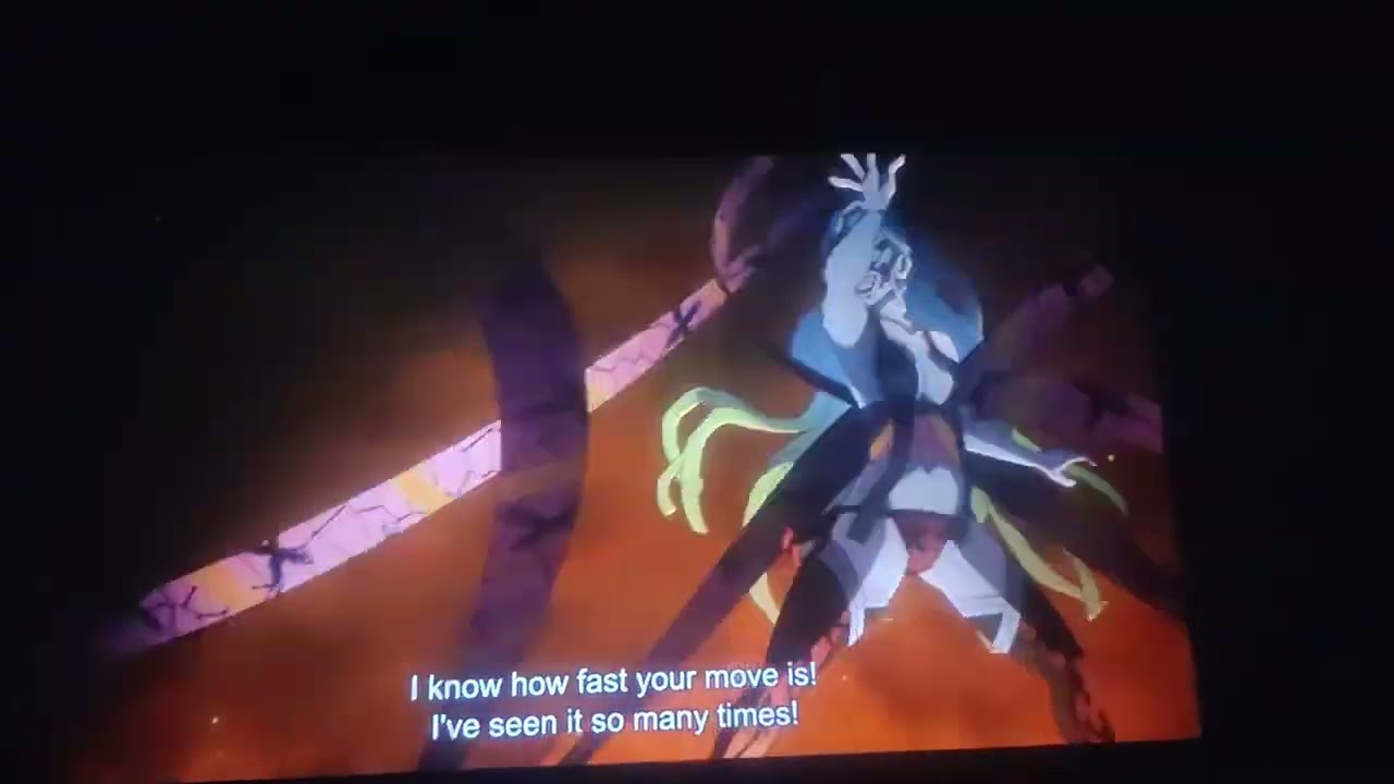 zenitsu god like speed theatre/crowd reaction